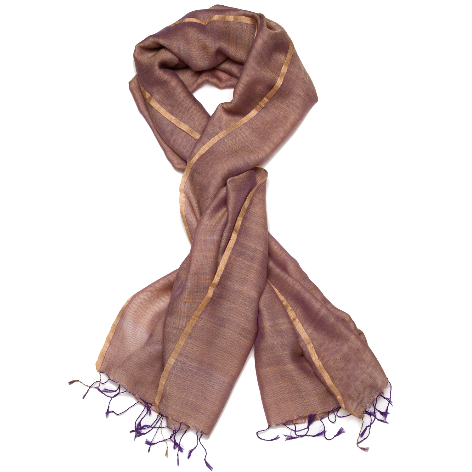 Jewell Scarf - Khaki Lavender